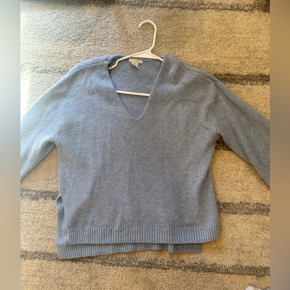 super soft blue h&m sweater